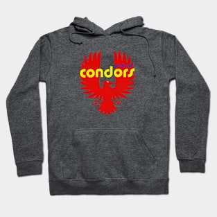 Defunct Pittsburgh Condors ABA Basketball 1971 Hoodie